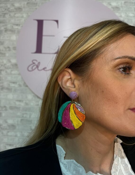 Pendientes arcoíris