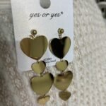 Pendiente Corazón Acero