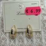 Pendientes gota brillo