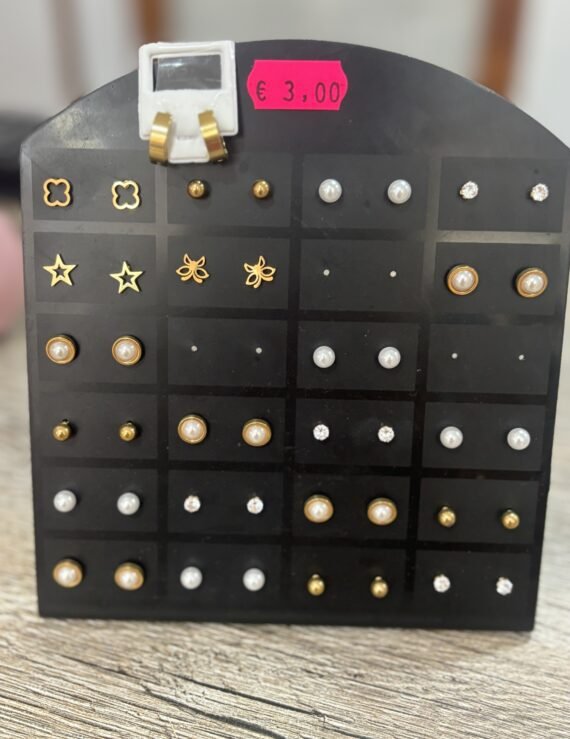 Pendientes surtidos