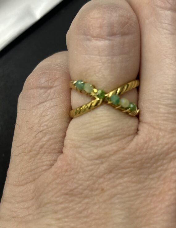 Anillo trenzado