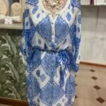Vestido Agua Marina