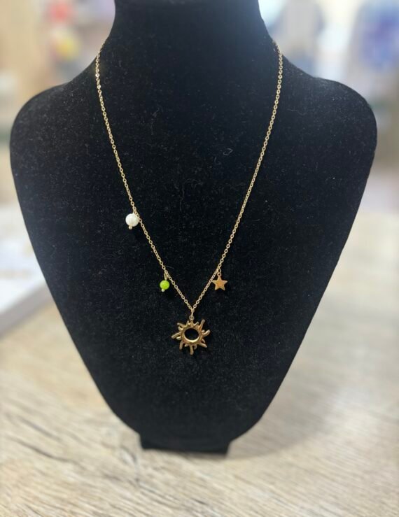 Collar Sol Estrellado