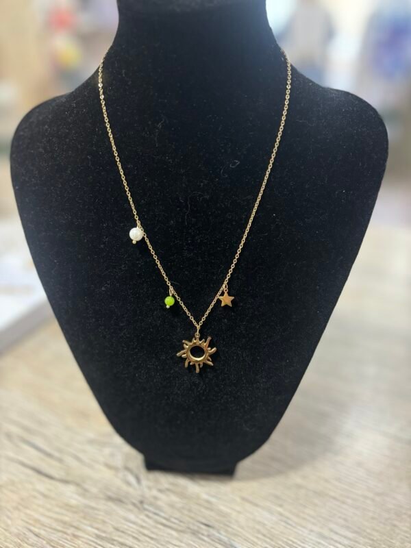 Collar Sol Estrellado